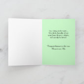 Baby shower Gefeliciteerd Baby Rattles Kaart (Binnen)