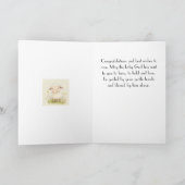 Baby shower, gefeliciteerd, zwangerschap kaart (Binnen)