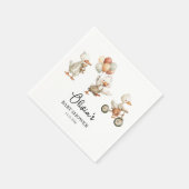 Baby shower Gekke gans Servet (Hoek)