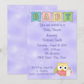 baby shower Genderneutraal kieuwen Kaart (Voorkant / Achterkant)