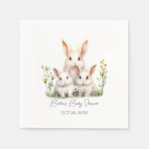 Baby shower Genderneutrale Bunny