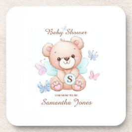 Baby shower Gepersonaliseerd Hard Plastic Onderzet Bier Onderzetter