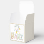 Baby shower Geslacht Bevestig de voordeur Bedankdoosjes (Geopend)