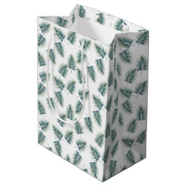 Baby Shower Gift Bag Fern Pattern Dinosaur Party Medium Cadeauzakje