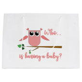 Baby Shower Gift Bag Groot Cadeauzakje (Voorkant)