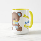 Baby shower Gift Combo Mok (Voorkant rechts)