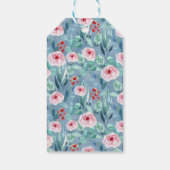 Baby shower Gift Label met leuke waterverf ontwerp Cadeaulabel (Achterkant)