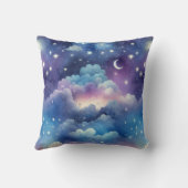 Baby Shower Gift Pillow - Dreamy Night Sky Kussen (Achterkant)