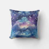 Baby Shower Gift Pillow - Dreamy Night Sky Kussen (Voorkant)