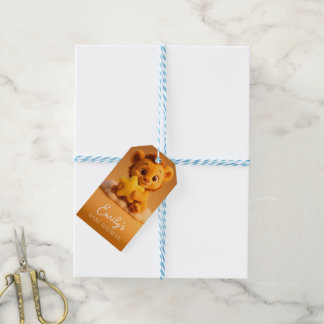 Baby Shower Gift Tag – Little Lion & Star Cadeaulabel