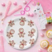 Baby shower Gingerbrood Man Papieren Bordje (Feest)