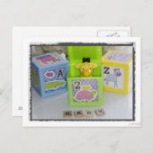 Baby shower Giraffe Briefkaart (Voorkant / Achterkant)