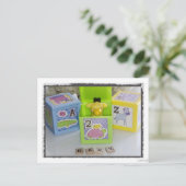 Baby shower Giraffe Briefkaart (Staand voorkant)
