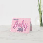 Baby shower Girl (Voorkant)