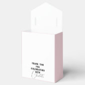 Baby shower Girl Bedankdoosjes (Geopend)