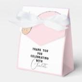 Baby shower Girl Bedankdoosjes (Voorkant Zijde)