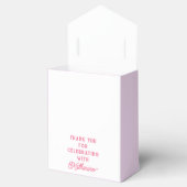 Baby shower Girl Bedankdoosjes (Geopend)