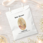 Baby shower Girl Bedankzakje (Geknipt)