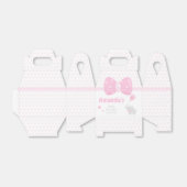 Baby shower Girl Cute Bedankdoosjes (Uitgevouwen)