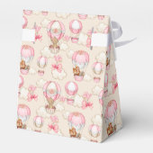 Baby shower Girl Pink Bedankdoosjes (Achterkant)