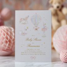 Baby shower Girl Star Princess Sprookjesballerina