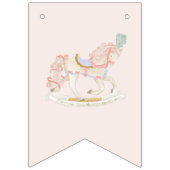 Baby shower Girl Star Princess Sprookjesballerina Vlaggetjes (Derde vlag)