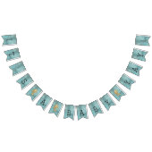 Baby shower Gold Dolphin-Baby, Swallowtail Banner (Alle)