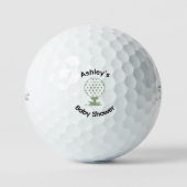 Baby Shower Golfballen (Voorkant)