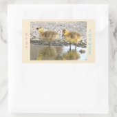 Baby shower Goslings Stickers (Tas)
