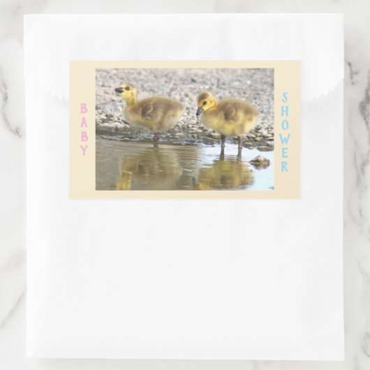 Baby shower Goslings Stickers (Tas)