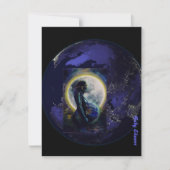 baby shower Gothic Kaart (Voorkant)