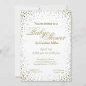 Baby Shower | GoudConfetti Kaart (Voorkant)