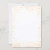 Baby shower goudjongen kaart (Achterkant)