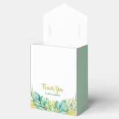 Baby shower Greenery Eucalyptus Leaves Olive Bedankdoosjes (Geopend)