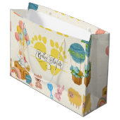 Baby shower Groot Cadeauzakje (Voorkant Gekanteld)