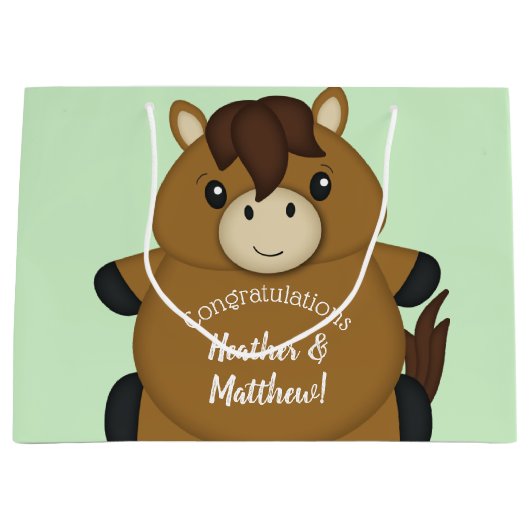 Baby shower groot cadeauzakje (Voorkant)