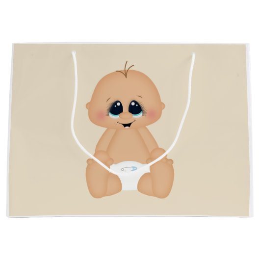 Baby shower groot cadeauzakje (Voorkant)