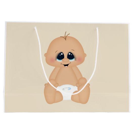 Baby shower groot cadeauzakje (Achterkant)