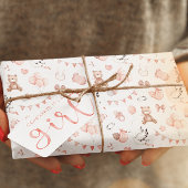 Baby shower grote papierrollen cadeaupapier