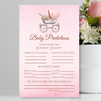  Baby shower Guess Baby komt eraan Flyer