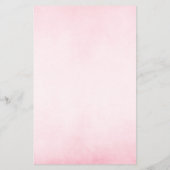 Baby shower Guess Baby komt eraan Flyer (Achterkant)