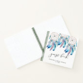 Baby shower Guest Book Boho Drocatcher Shower Notitieboek (Binnen)