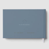 Baby shower Guest Book - Cloud thema Gastenboek (Achterkant)