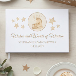 Baby Shower Guest Book - Little Horse with Stars Gastenboek