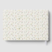 Baby Shower Guest Book - Rustic Floral Wishes Gastenboek (Achterkant)