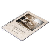 Baby shower Guest Book,  Wieg Notitieboek (Linkerzijde)