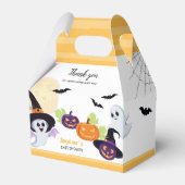 Baby shower gunst box. bedankdoosjes (Voorkant Zijde)