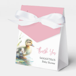 Baby shower gunst Boxes Mallard Ducks Bedankdoosjes