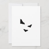 BABY SHOWER | Halloween Cute Mummy Giraffe Notitiekaartje (Achterkant)