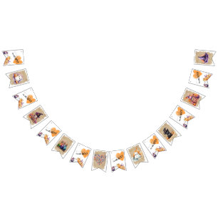 Baby shower Halloween Een beetje Boo Vlaggetjes